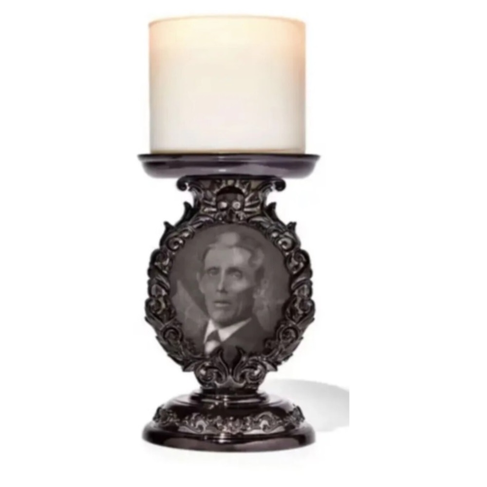 Bath & Body Works Halloween Holographic Portrait Frame Candle Holder
